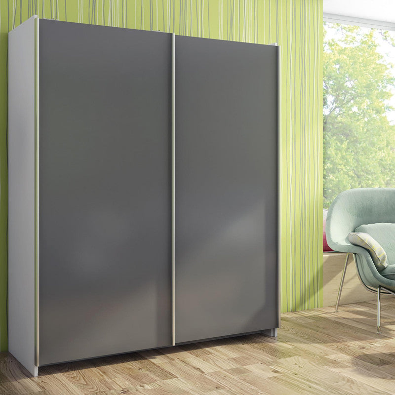  Système Coulissant 6030220 Neco Pour Armoire 2 Portes 16mm