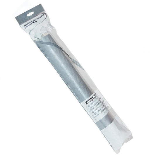  Emuca - Tapis Antidérapant Pour Tiroirs 150x48cm ép.1,2mm Plastique Gris - 8020121
