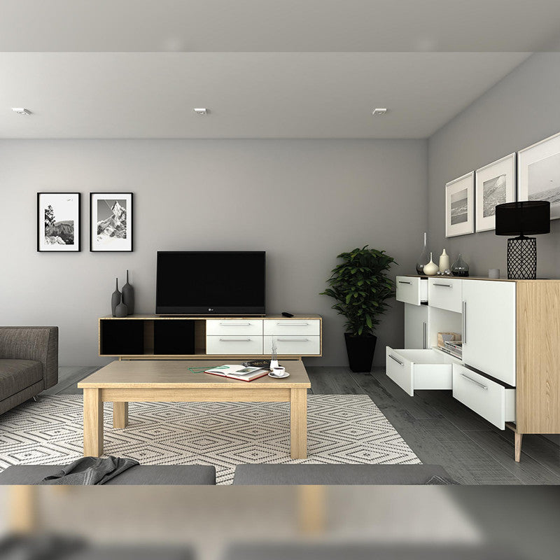  Emuca - Tiroir Extérieur Concept 138x500mm Charge 50kg Acier Blanc - 3115812