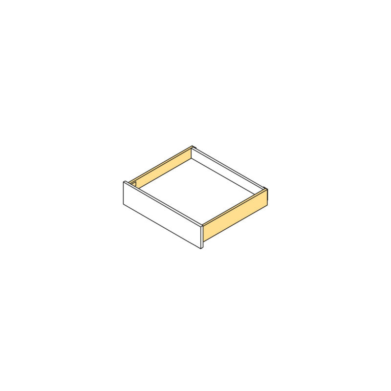  Emuca - Tiroir Extérieur Vertex 300x93mm Charge 40kg Acier Blanc - 3170212